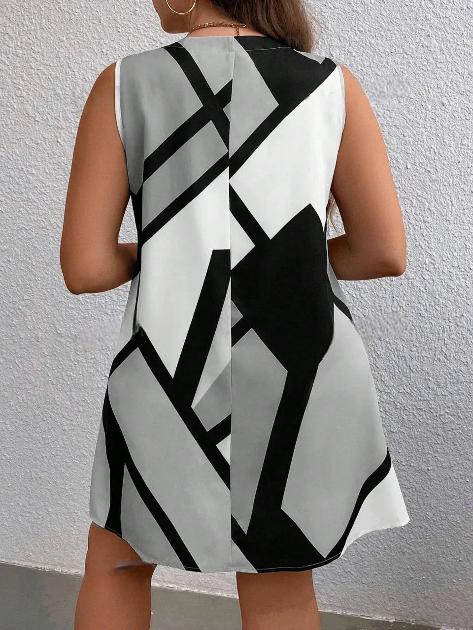 WesternStitch Plus Geo Print Tank Dress WesternStitch