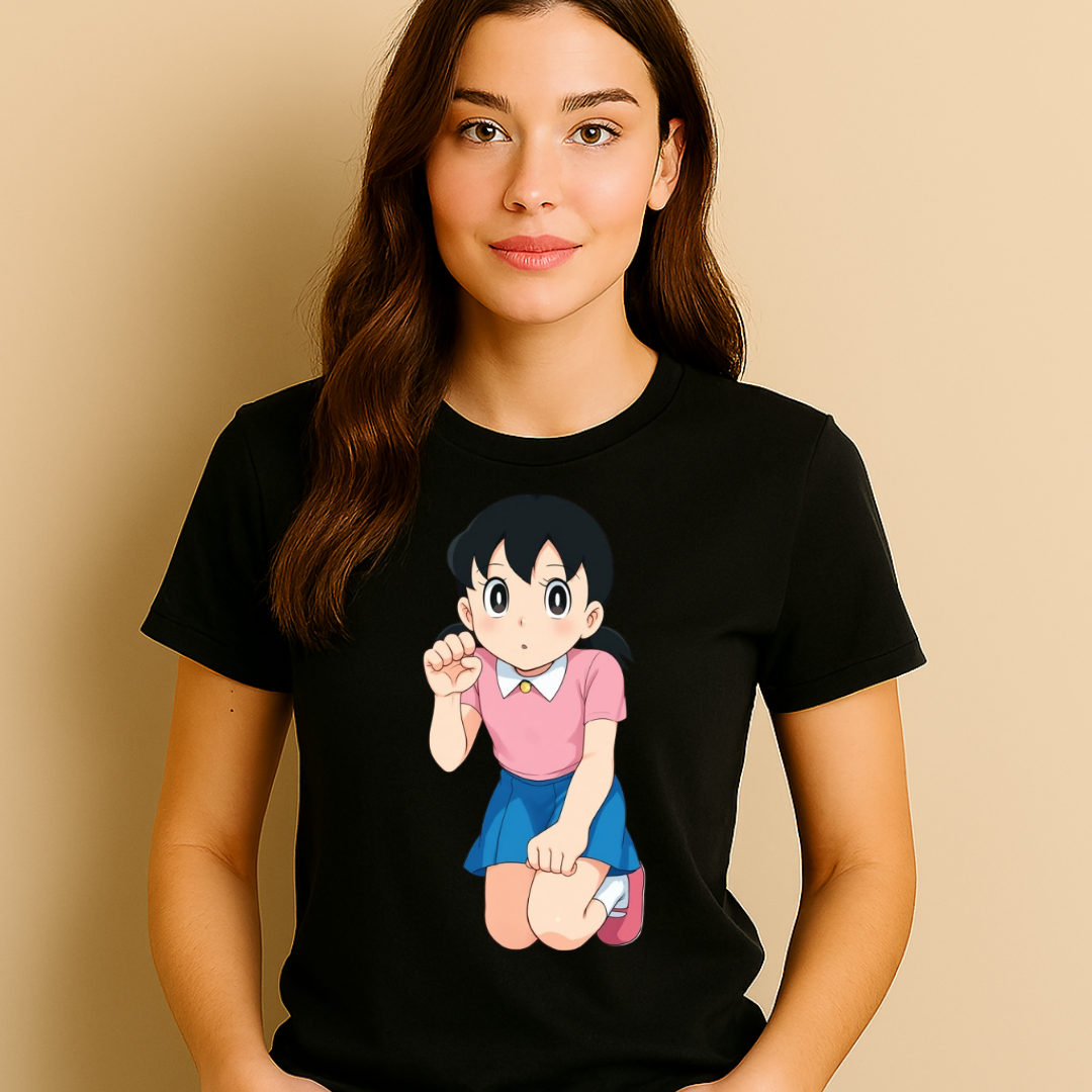 Cute Shizuka Cartoon T-Shirt