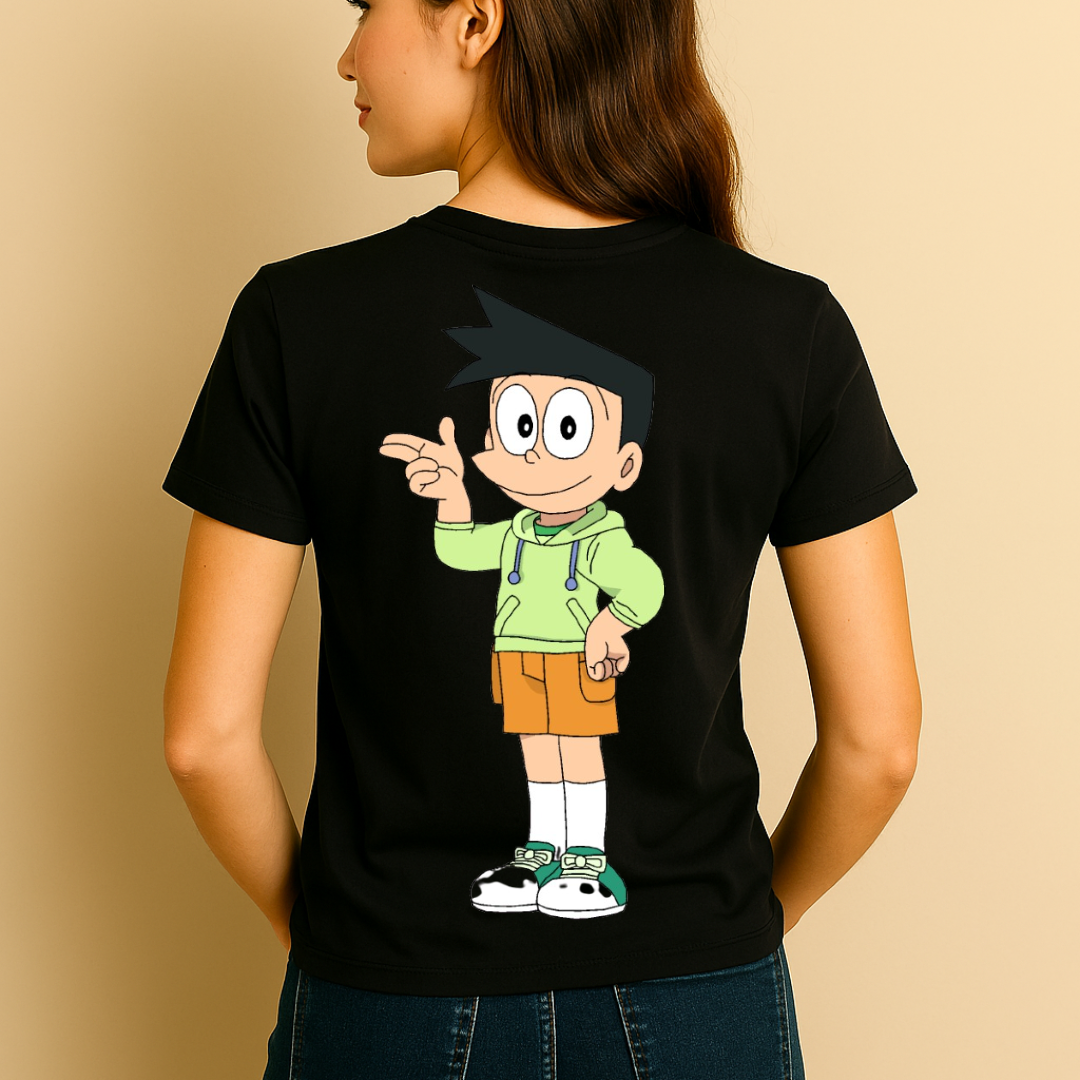 Smart Suneo Cartoon T-Shirt