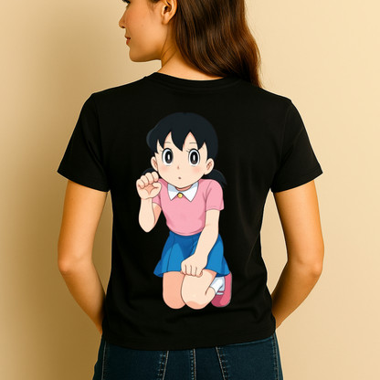 Cute Shizuka Cartoon T-Shirt