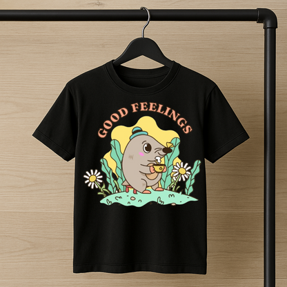 Good Feelings Oversized  T-Shirt