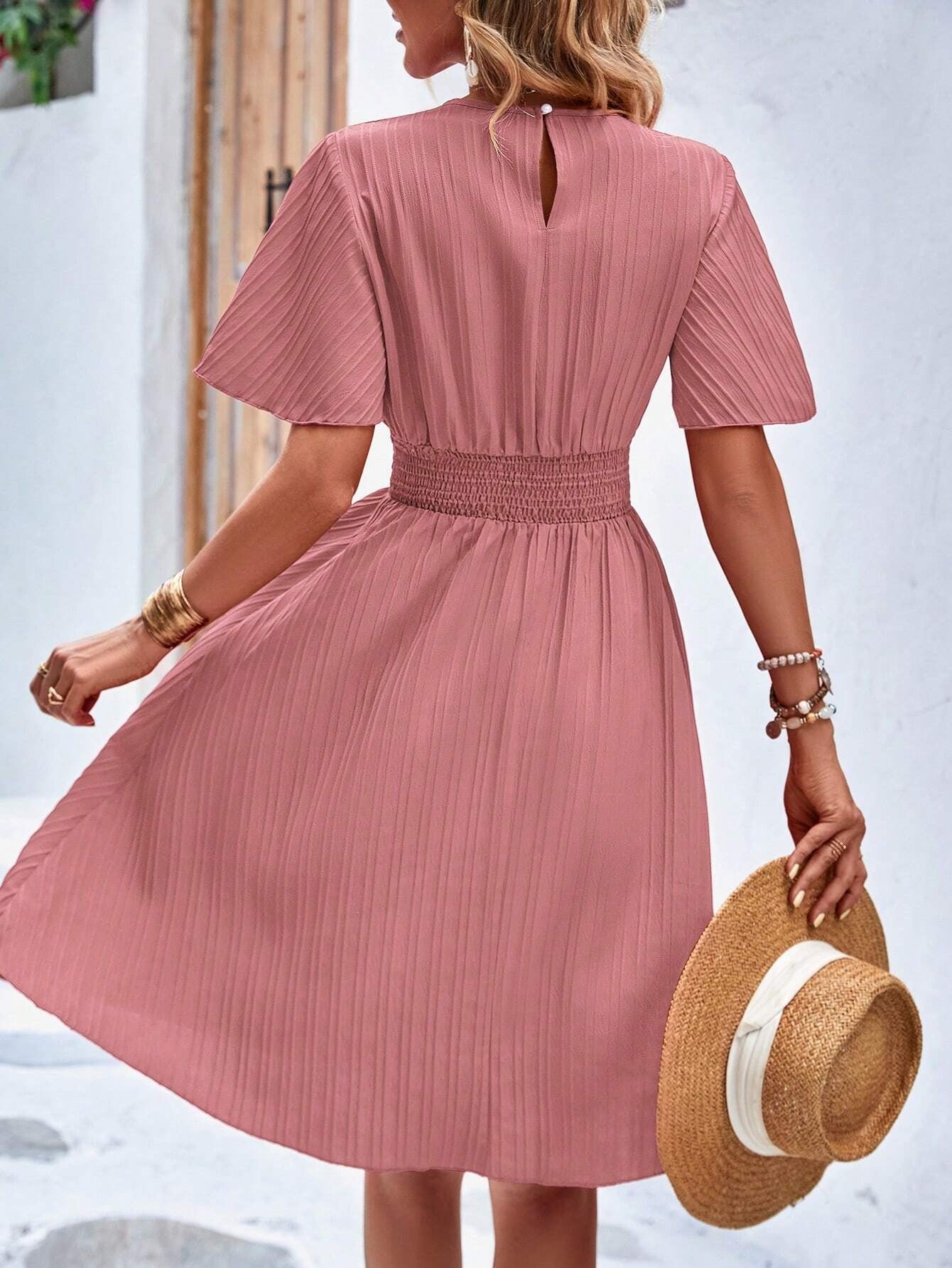 WesternStitch Solid A-line Dress WesternStitch