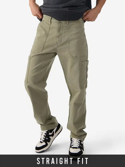 Solids: Light Olive (Straight Fit)