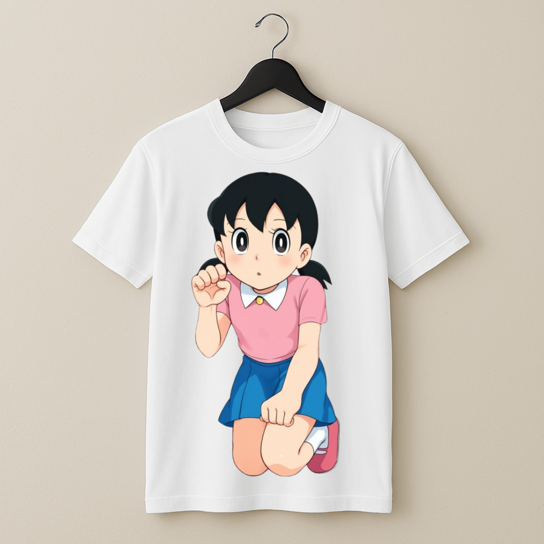Cute Shizuka Cartoon T-Shirt