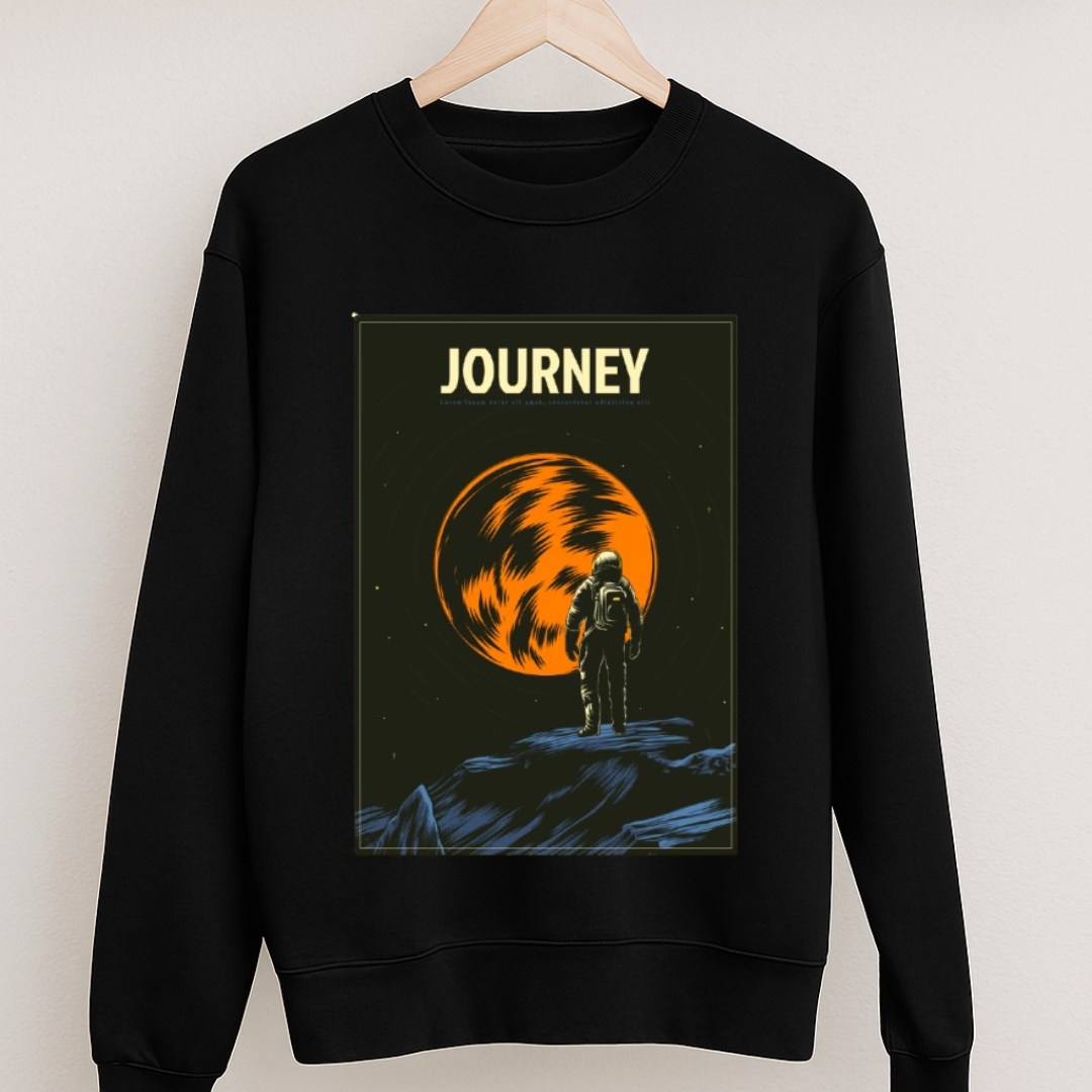 Journey Sweatshirt Black