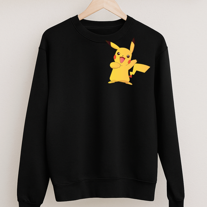 Pikachu Sweatshirt Black