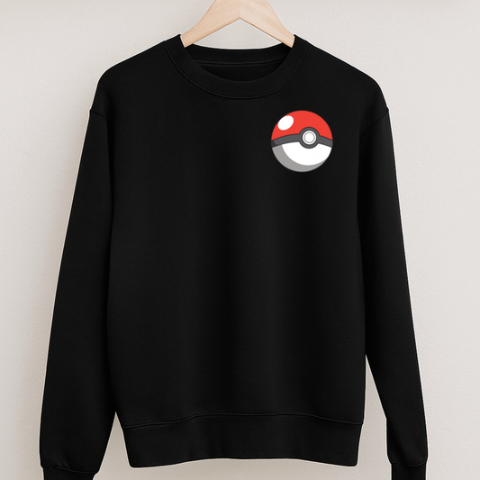 Pokeball Sweatshirt Black