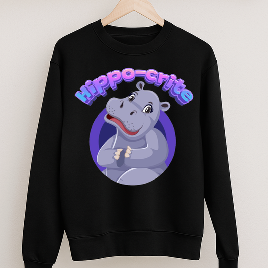 Hippo-Crite Sweatshirt