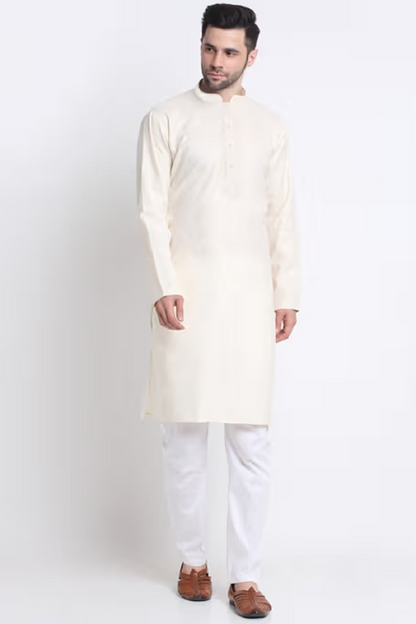 Women Cotton Blend Kurta Pyjama