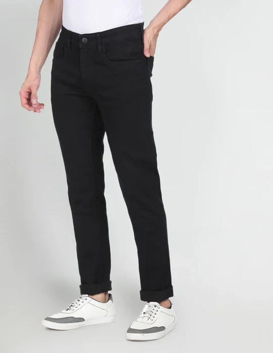 Skinny Fit Mid Rise Jeans