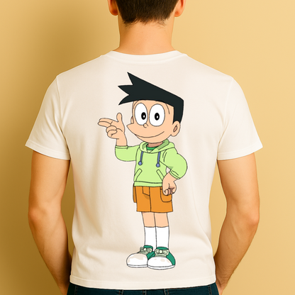 Smart Suneo Cartoon T-Shirt