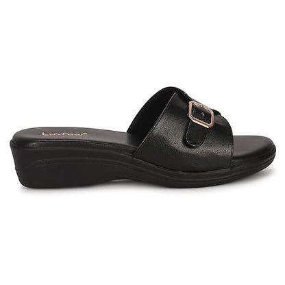 LUVFEET Womens Fashion Sandals/Stylish Footwear For Women/Adjustable Straps/Doctor Comfort/Footwear For Womens Daily Use