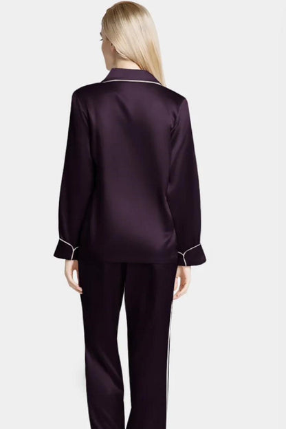 Loungewear Set with Contrast Pipeline