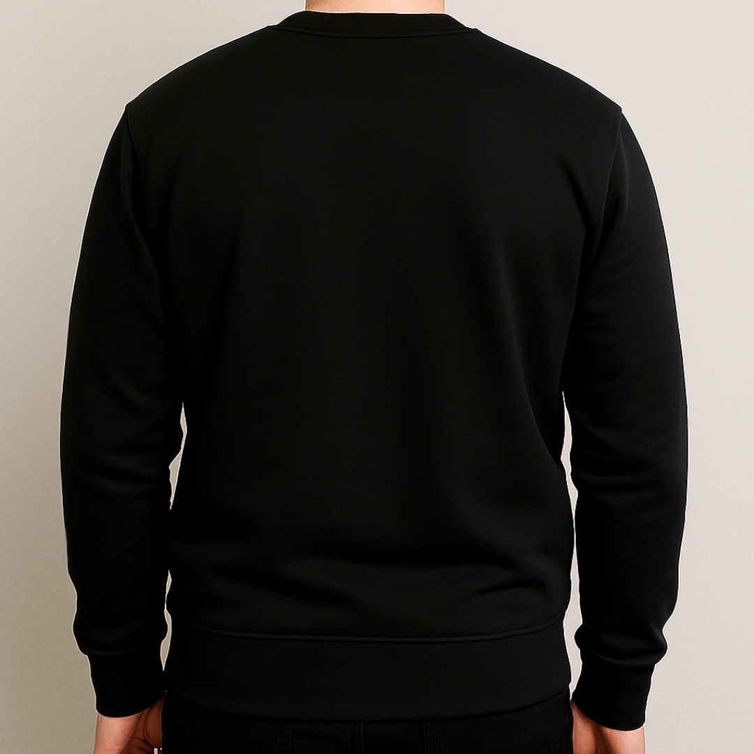 Plain Premium Sweatshirt Black
