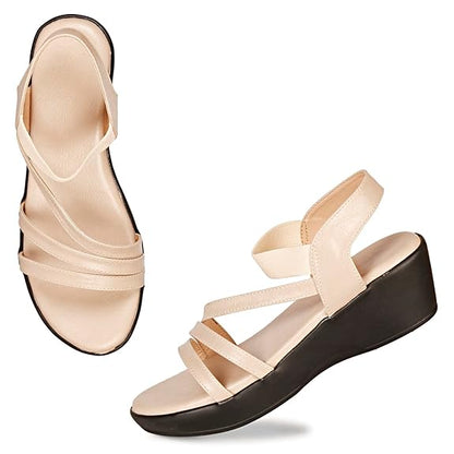 LUVFEET Comfort Stylish Wedge Heels