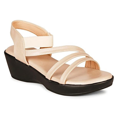 LUVFEET Comfort Stylish Wedge Heels