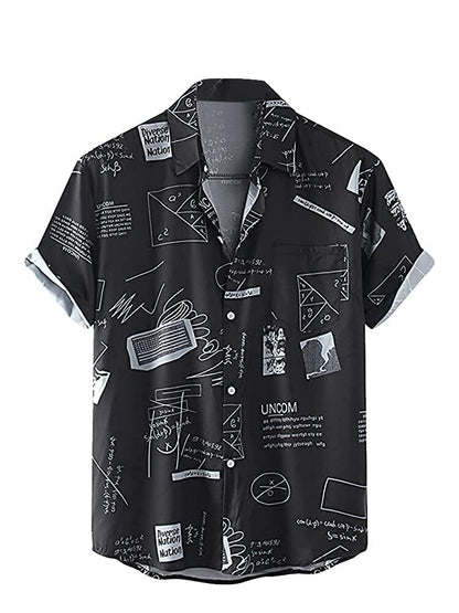 LookMark Men's Cotton Regular Fit Shirt