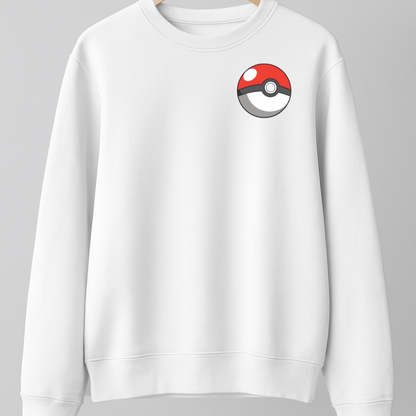 Pokeball Sweatshirt White