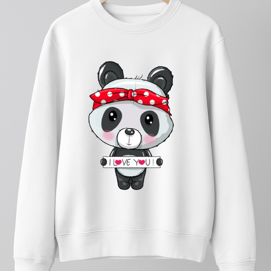 Panda I LOVE YOU Sweatshirt