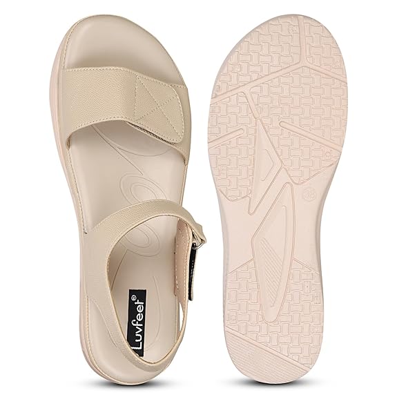 LUVFEET Stylish Wedges Sandals For Women, Sandals For Woman, Sandals For Women Stylish, Footwear Comfortable Sandals