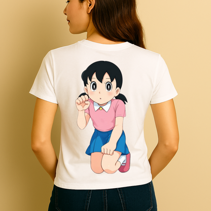 Cute Shizuka Cartoon T-Shirt