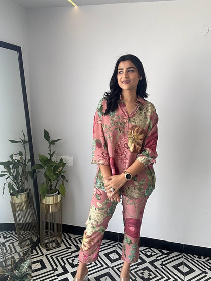 LookMark Women's Printed Cotton Blend Straight Kurta and Pant Set | Kurta Set for Women | Women Kurta | Women Kurta Sets Kurtis | Women Kurta Pant Set