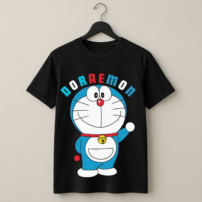 Printed Doraemon T-Shirt