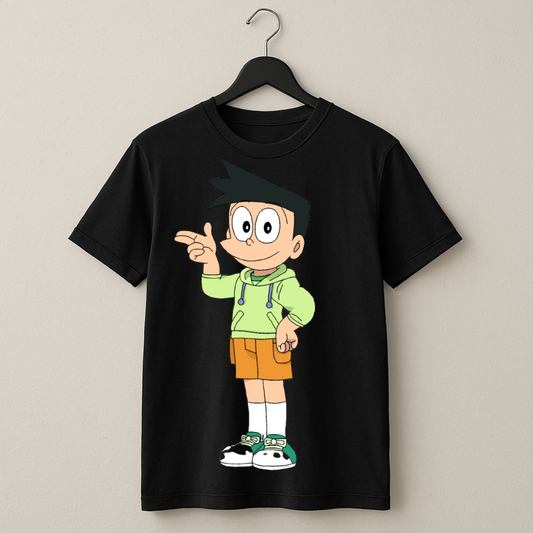 Smart Suneo Cartoon T-Shirt