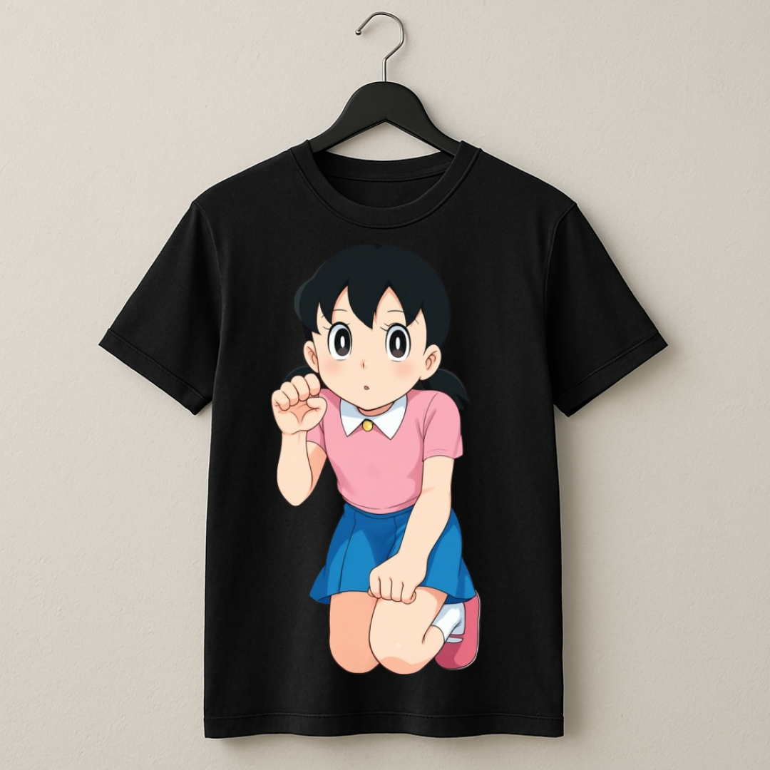 Cute Shizuka Cartoon T-Shirt