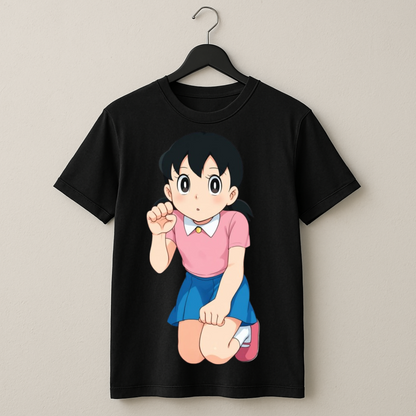 Cute Shizuka Cartoon T-Shirt