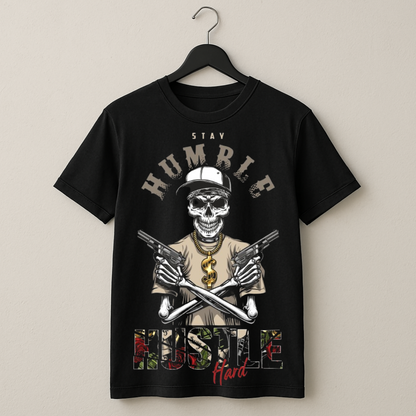 Oversized Printed Humble T-Shirt