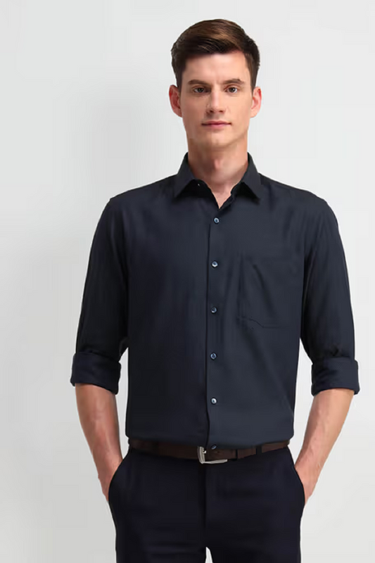 U.S. POLO ASSN.  Men Solid Round Neck Pure Cotton