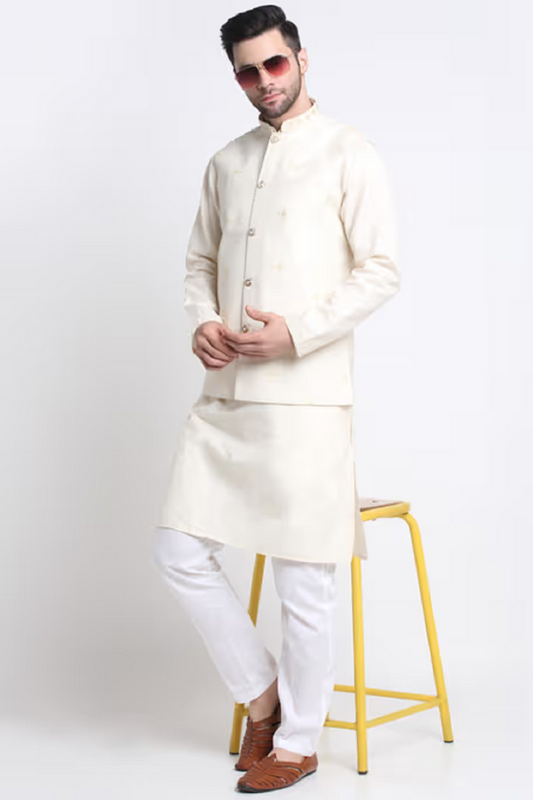 Women Cotton Blend Kurta Pyjama