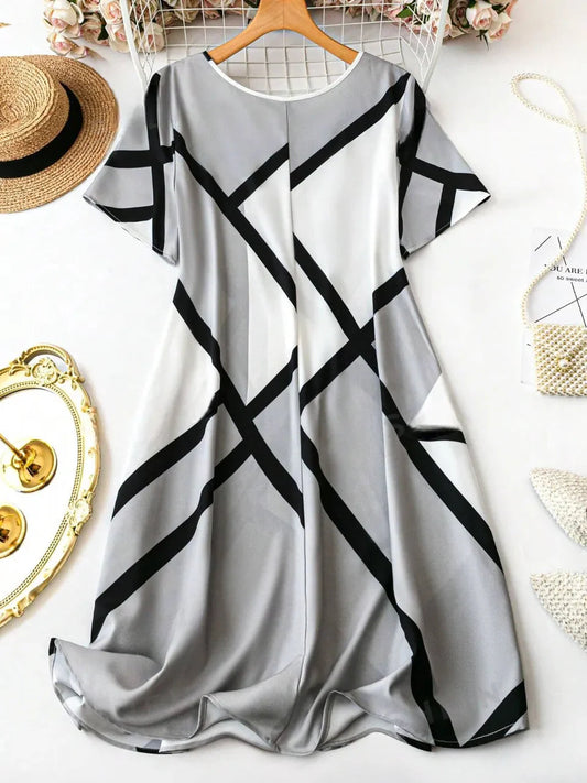 WesternStitch Plus Geo Print Tank Dress WesternStitch