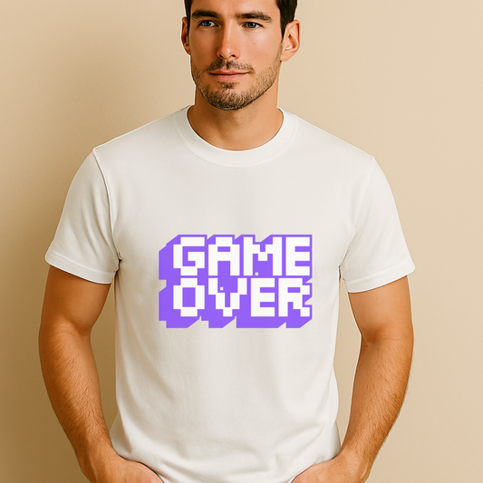 Game Over Printed T-Shirt