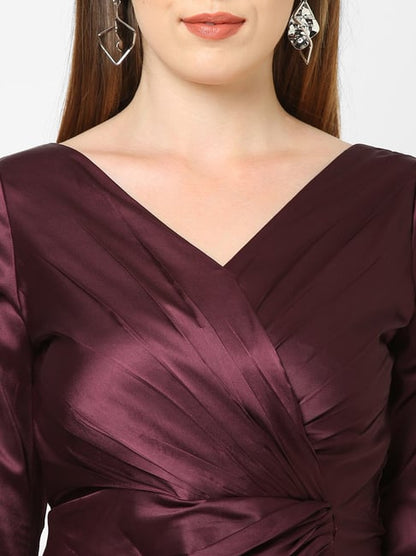 Satin Maxi Dress