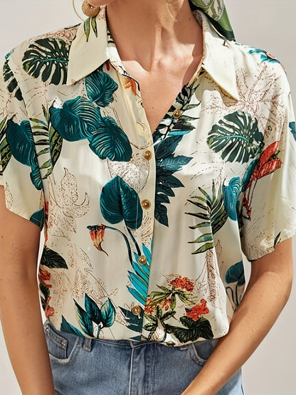 WesternStitch Tropical Print Shirt WesternStitch