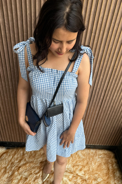 Checked Doll Dress