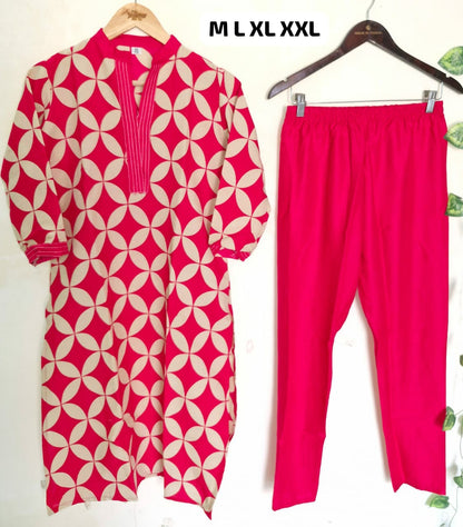 Stylish Kurti Pant set