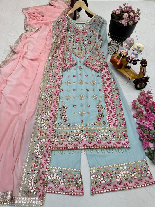 Sharara Suit & Dupatta Set