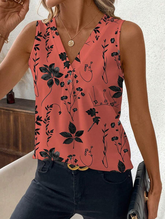 WesternStitch Abstract Top Stylish Casual Western Outfit for Women & Girls 