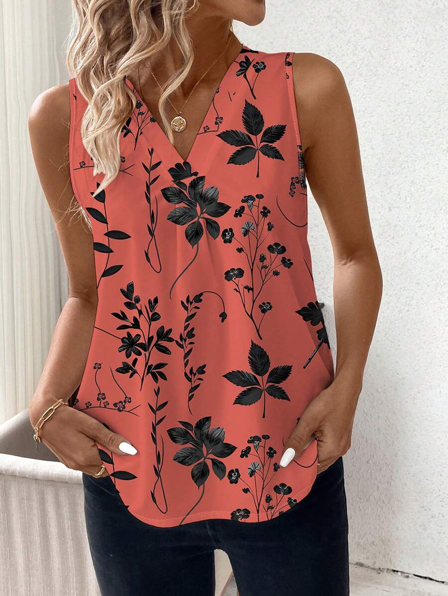 WesternStitch Abstract Top Stylish Casual Western Outfit for Women & Girls 