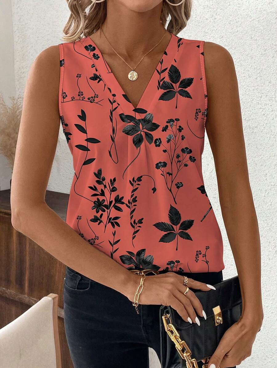 WesternStitch Abstract Top Stylish Casual Western Outfit for Women & Girls 